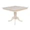 International Concepts 36 in. x 36 in. Square Top Pedestal Table - 29.1 in.H K-3636TP-30P - alternate 4